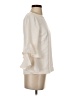 J.Crew 100% Polyester Ivory 3/4 Sleeve Blouse Size 00 - photo 4