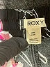 Roxy 100% Viscose Floral Black Shorts Size 10 - photo 3