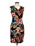 Assorted Brands Tropical Blue Cocktail Dress Size 6 - photo 1