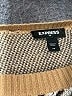 Express Outlet Animal Print Tan Pullover Sweater Size XS - photo 8