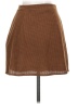 Zara Basic Houndstooth Brown Casual Skirt Size XS - photo 2