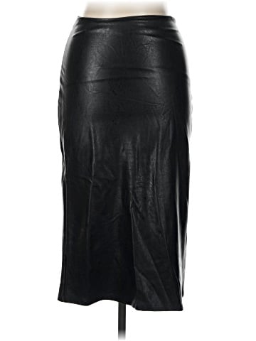 Commando Faux Leather Skirt (view 2)