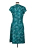 Athleta Print Teal Casual Dress Size 11 - photo 2