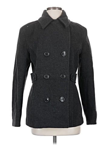 St. John's Bay Wool Coat (view 1)