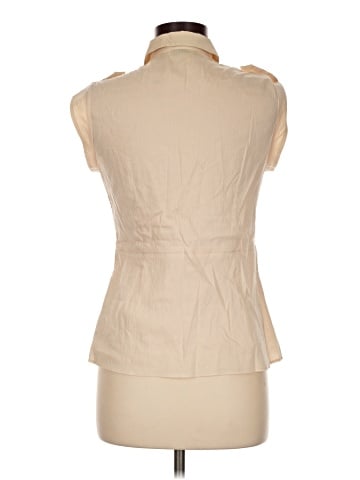 Theory Sleeveless Button-Down Shirt (view 2)