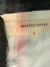 Rebecca Taylor Ivory Silver Formal Skirt Size 0 - photo 4