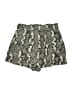 H&M Animal Print Gray Shorts Size 8 - photo 2