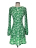Maje Print Green Cocktail Dress Size EU (FR) 36 / US 4 - photo 1