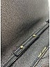 Saint Laurent Black Leather Cassandre Chain Wallet One size - photo 7