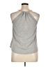 Rewind Gray Sleeveless Blouse Size XL - photo 2