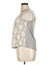 Rewind Gray Sleeveless Blouse Size XL - photo 5