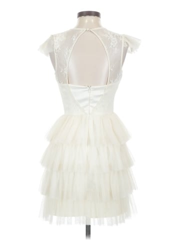 Pearl GEORGINA CHAPMAN of marchesa Cocktail Dress (view 2)
