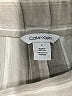 Calvin Klein Stripes Silver Casual Pants Size 2 - photo 4