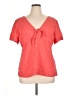 Old Navy Orange Short Sleeve Blouse Size XL - photo 1