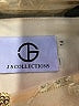 JS Collections 100% Polyester Gold Cocktail Dress Size 14 - photo 7