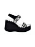 Unbranded Checkered-gingham Black Wedges Size EU 37 - photo 1