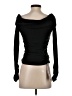 Missguided Black Long Sleeve Blouse Size XS - photo 2