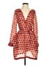 J.Crew Paisley Red Casual Dress Size S - photo 1