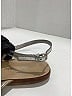 Miu Miu Silver Leather Crystal Embellished Size EU 39 1/2 - photo 5