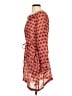J.Crew Paisley Red Casual Dress Size S - photo 5