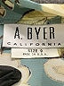 A. Byer Floral Teal Formal Skirt Size 9 - photo 4