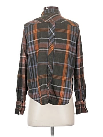 Free People Long Sleeve Button-Down Shirt (view 2)