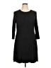 dalia Solid Black Casual Dress Size XL - photo 1