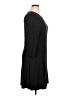 dalia Solid Black Casual Dress Size XL - photo 4