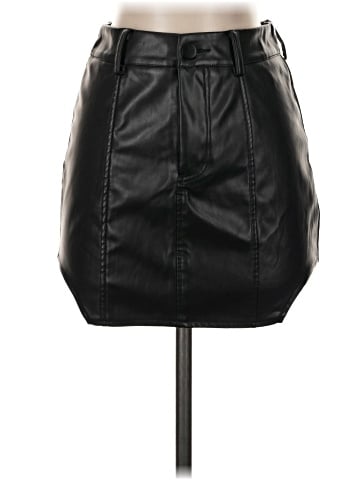 Just Quella Faux Leather Skirt (view 1)