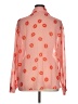 Shein Curve 100% Polyester Polka Dots Orange Long Sleeve Blouse Size 14 Plus (1) - photo 2