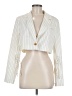 Forever 21 Stripes Ivory Blazer Size M - photo 1