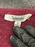 Splendid Burgundy Pullover Sweater Size M - photo 7