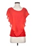 BCX Orange Short Sleeve Top Size XS - photo 1