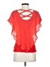 BCX Orange Short Sleeve Top Size XS - photo 2