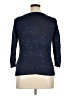 Chaps Metallic Blue Pullover Sweater Size XL - photo 2
