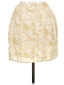 Sabo 100% Polyester Print Yellow Casual Skirt Size L - photo 2