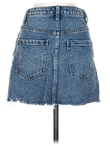 We the Free Denim Skirt (view 2)