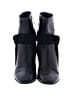 Karen Millen 100% Leather Black Ankle Boots Size EU 38 - photo 2