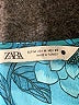 Zara Teal 3/4 Sleeve Top Size M - photo 7