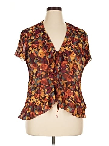 Elementz Short Sleeve Blouse (view 1)