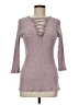 Doe & Rae Purple Pullover Sweater Size M - photo 1