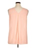 Violet & Claire 100% Polyester Orange Sleeveless Blouse Size XL - photo 2