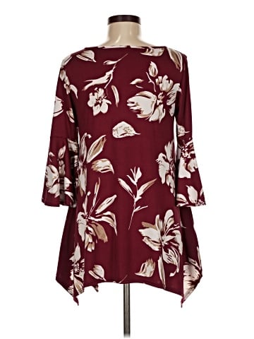 White Mark 3/4 Sleeve Blouse (view 2)