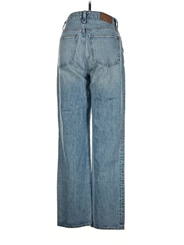 Madewell The Curvy Perfect Vintage Straight Jean in Seyland Wash (view 2)