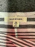 Max Studio Stripes Gray Short Sleeve Top Size 2X - photo 7