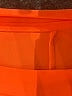 Unbranded Solid Orange Casual Dress Size 8 - photo 4