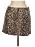 JBD Animal Print Brown Tan Casual Skirt Size M - photo 1