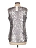 Chico's Silver Sleeveless Blouse Size Lg (2) - photo 2