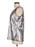 Chico's Silver Sleeveless Blouse Size Lg (2) - photo 5