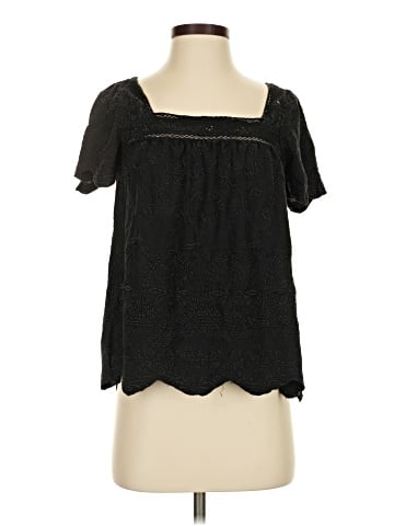 Lucky Brand Short Sleeve Blouse (view 1)